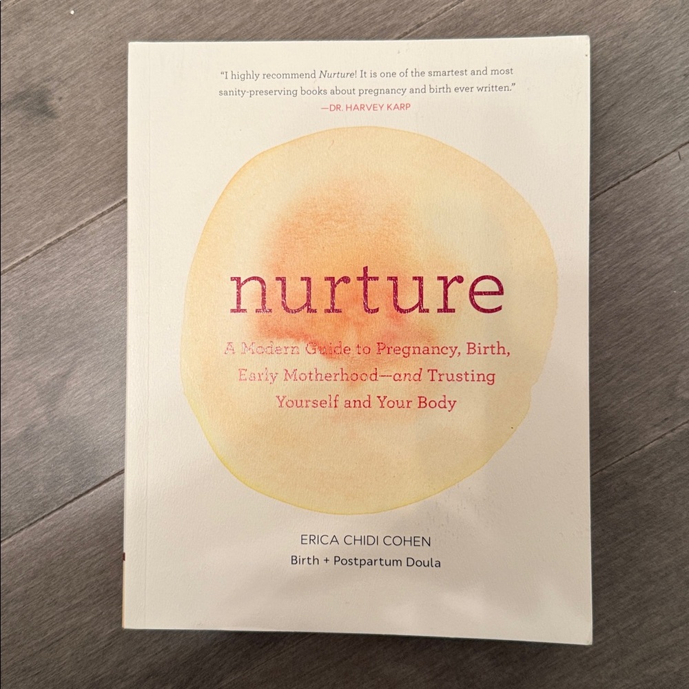 Nurture by Lamaze - Cream and Pink Book